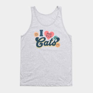 I Love Cats Tank Top